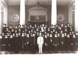 Harry Truman with the Class of 1943