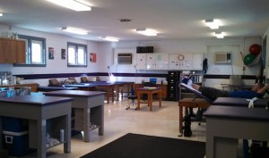 kennels athletic training room