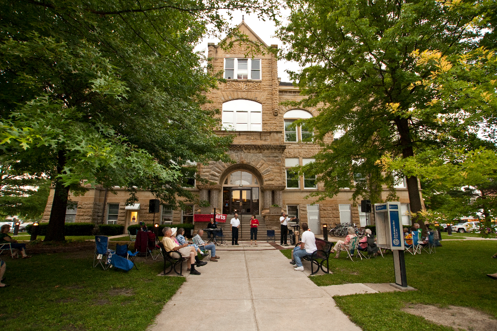 Kirksville's historic courthouse dates back to the 1890s and is listed on the National Register of Historic Places.