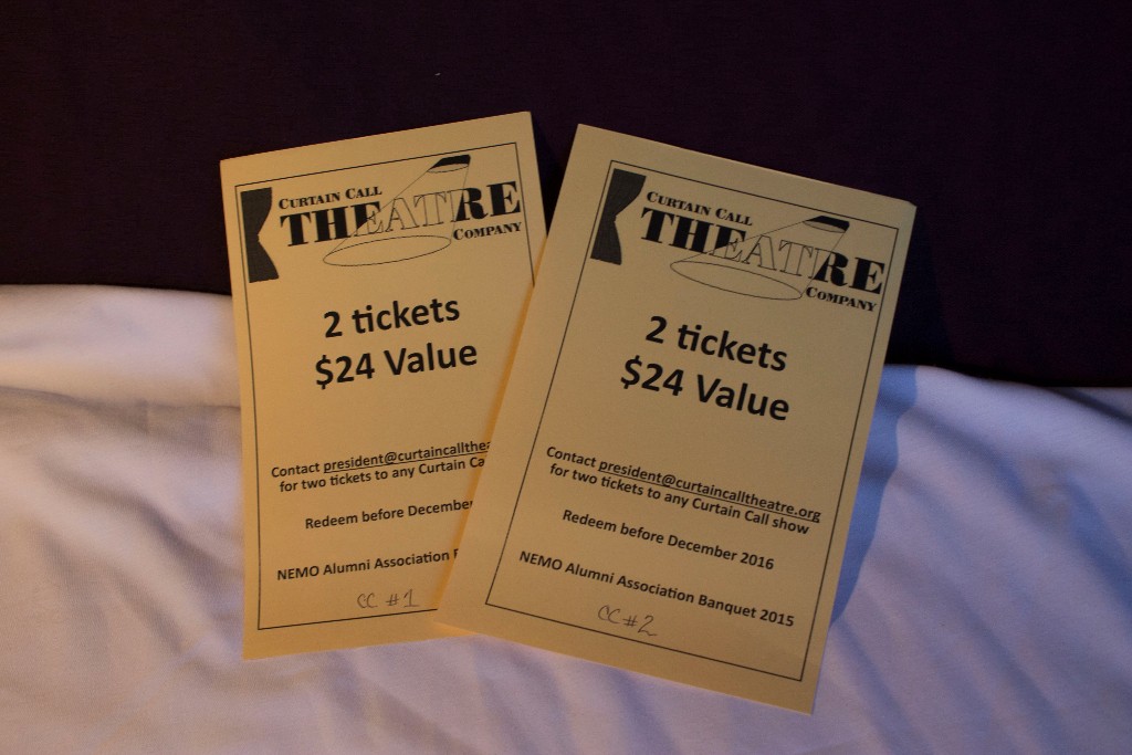 NEMO Annual Banquet and Auction Items