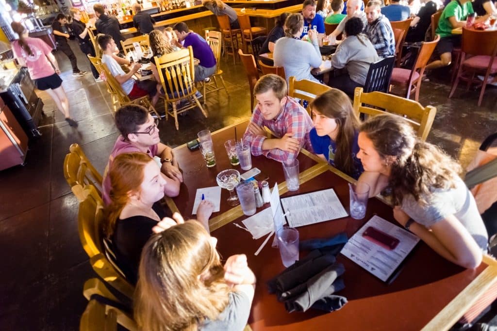 Trivia night downtown Kirksville