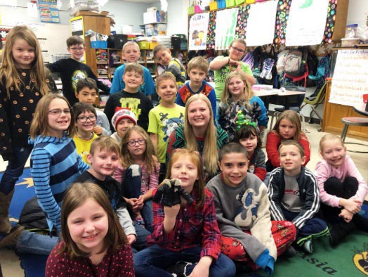 Students in classroom