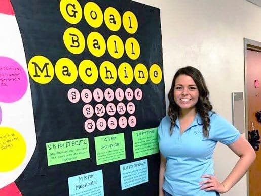 Teacher in classroom